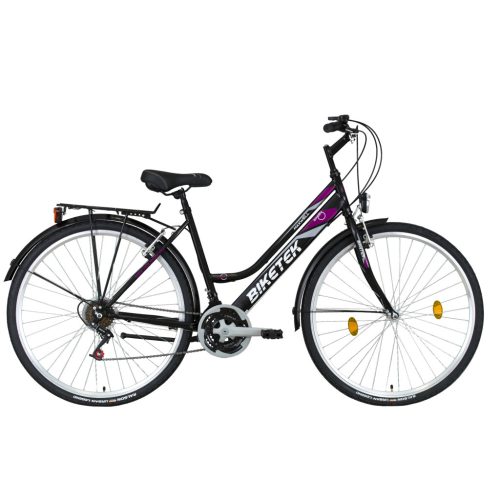 KRP BIKETEK MAXWELL 28 FEKETE NŐI TREKKI