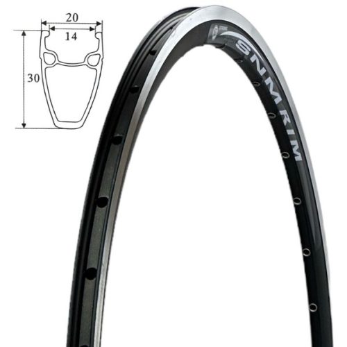 Felni 622 ROAD 36H FEKETE CNC