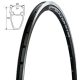 Felni 622 ROAD 36H FEKETE CNC