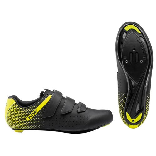 CIPŐ NW ROAD CORE 2 43 FEKETE/FLUO
