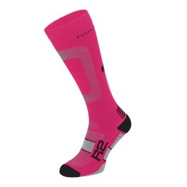Zokni R2 POWER Magas kompr. pink