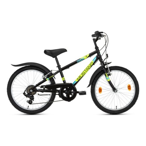 KERÉKPÁR 20" CSEPEL MUSTANG 6SP FEKETE Y