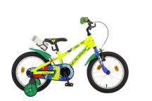 KRP 14" Junior fiú zöld Dino design