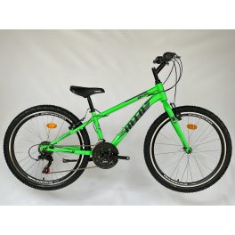 TransMontana MTB 24 Junior Acél neon zöl