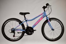 TransMontana MTB 24 Junior Acél kék/pink