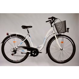 TransMontana City 28" acél 6 seb. FEHÉR