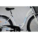 TransMontana City 28" acél 6 seb. FEHÉR