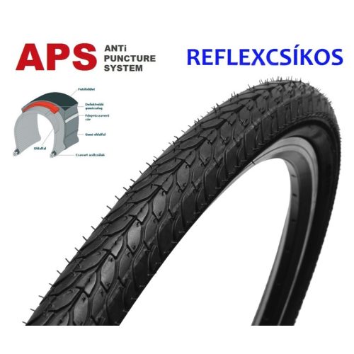 KÜLSŐ 26*1.9 DEESTONE D818 APS+REF