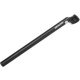 Nyeregcső 30,4 305mm  Fekete ALU SP-C207