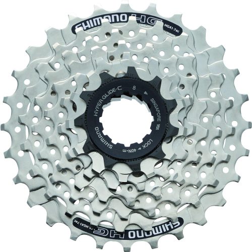 Fogaskoszorú 7S Shimano HG41 11-28 EZÜST