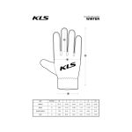 Téli kesztyű KLS Cape orange XL