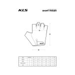 Kesztyű KLS Factor 021, turquiose, XXL