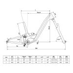 Kellys THEOS RSE70 TITANIUM L 820Wh
