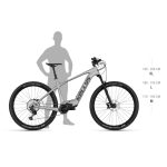 KELLYS Tygon RS50 MochaGrey M 29" 820Wh