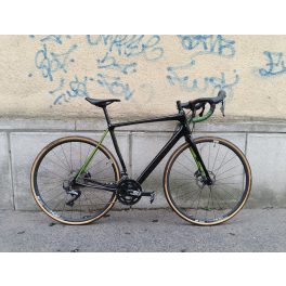 CANNONDALE SYNAPSE fekete-neon zöld 56