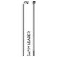 Küllő SAPIM LEADER Inox 14G 290mm J-Bend