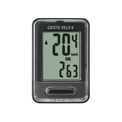 Kilométeróra/GPS FEKETE CatEye Velo9 VL0